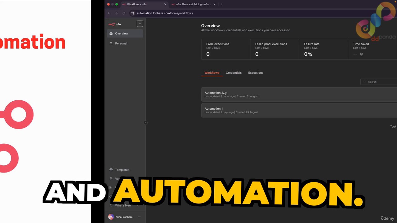 1 Build Your First N8 N AI Agent Automation From Scratch 0003 screenshot
