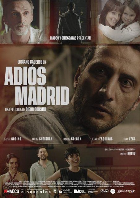 LA PELÍCULA “ADIÓS MADRID”, DE DIEGO CORSINI, ESTRENO EN CINES EL 17 DE ENERO