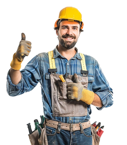 Handyman providing service