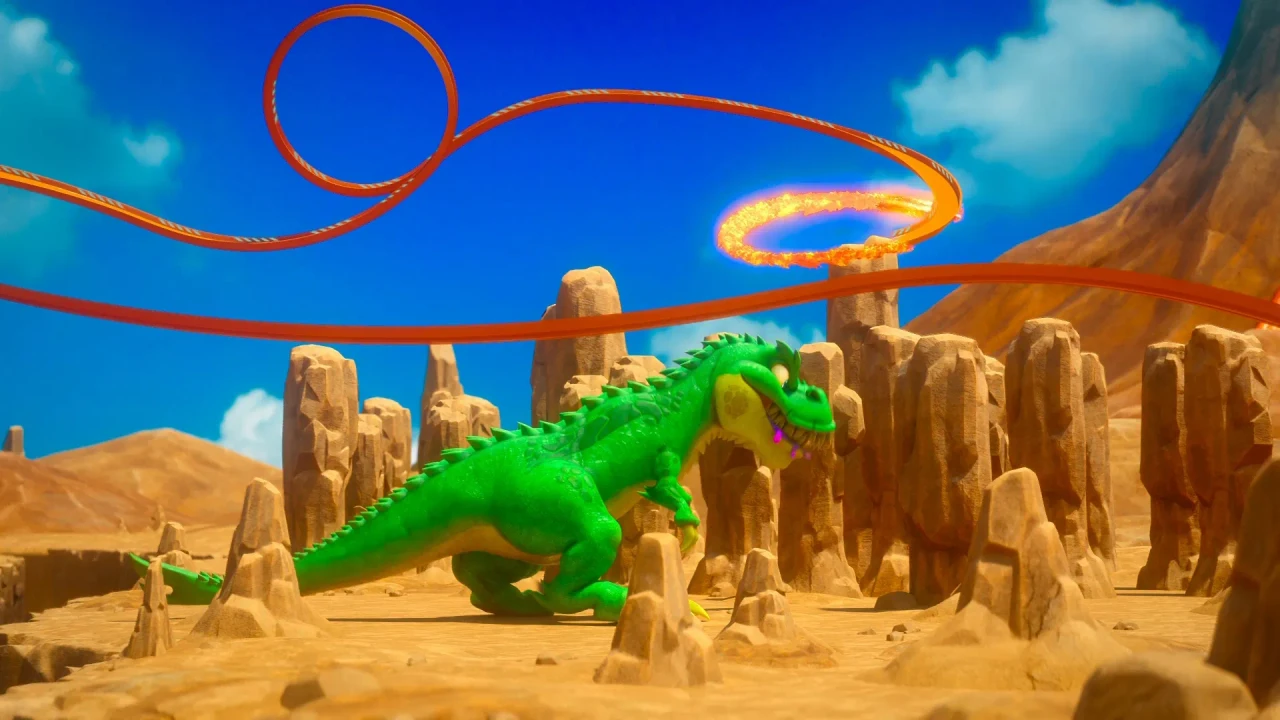 Hot Wheels Máxima Velocidad Ataque del T Rex 2026 HD 1080p Latino Castellano 2