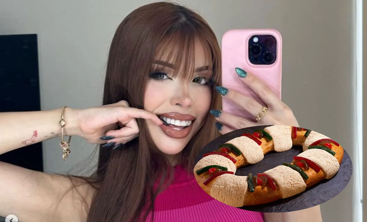 Así luce la Rosca de Reyes inspirada en Yeri Mua