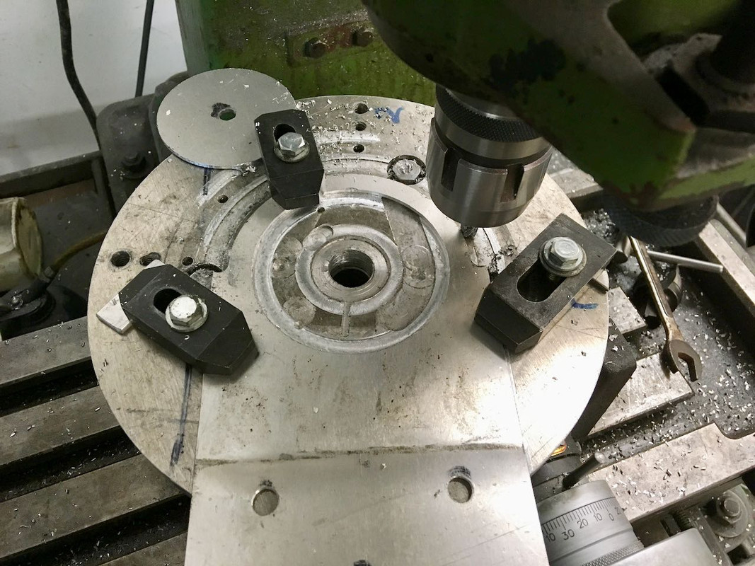 Speedo bracket in milling mc