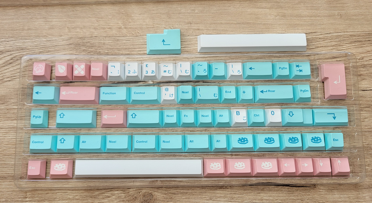 CannonKeys NicePBT Noel Hiragana PBT Dye-Sub 1.6-1.7мм, б\в- 1200грн