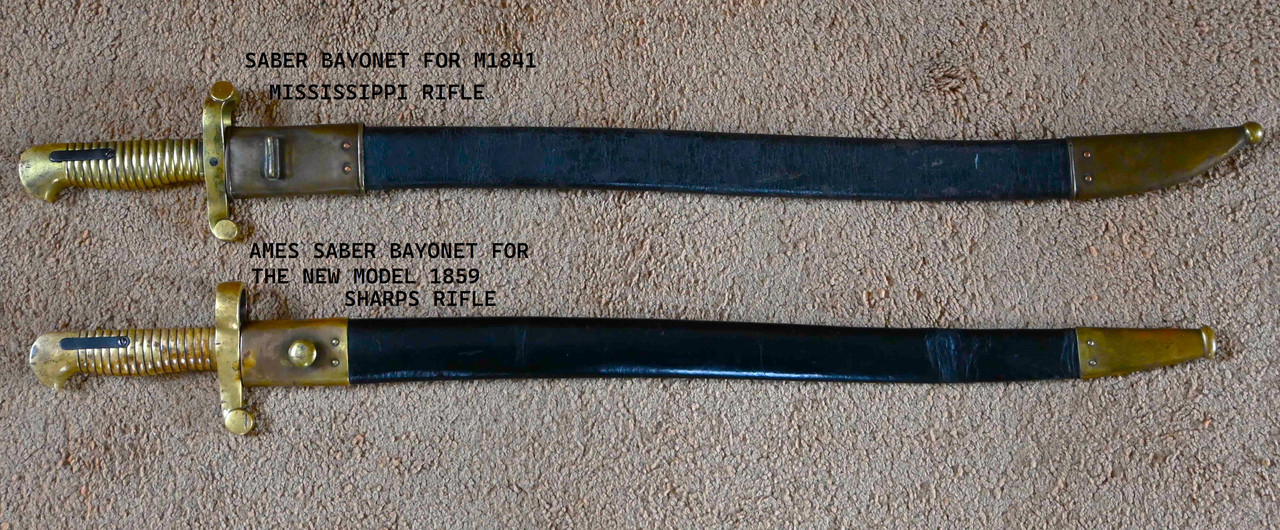 My two saber bayonets