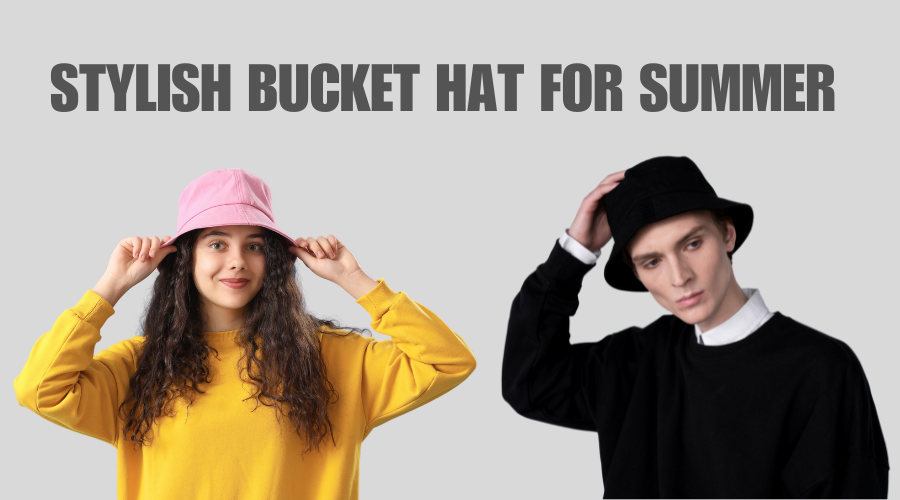 Bucket Hat Summer Fisherman Sunshade Caps Unisex Packable Hats for Women Men Holidays Hiking Camping Shopping Plain Colors