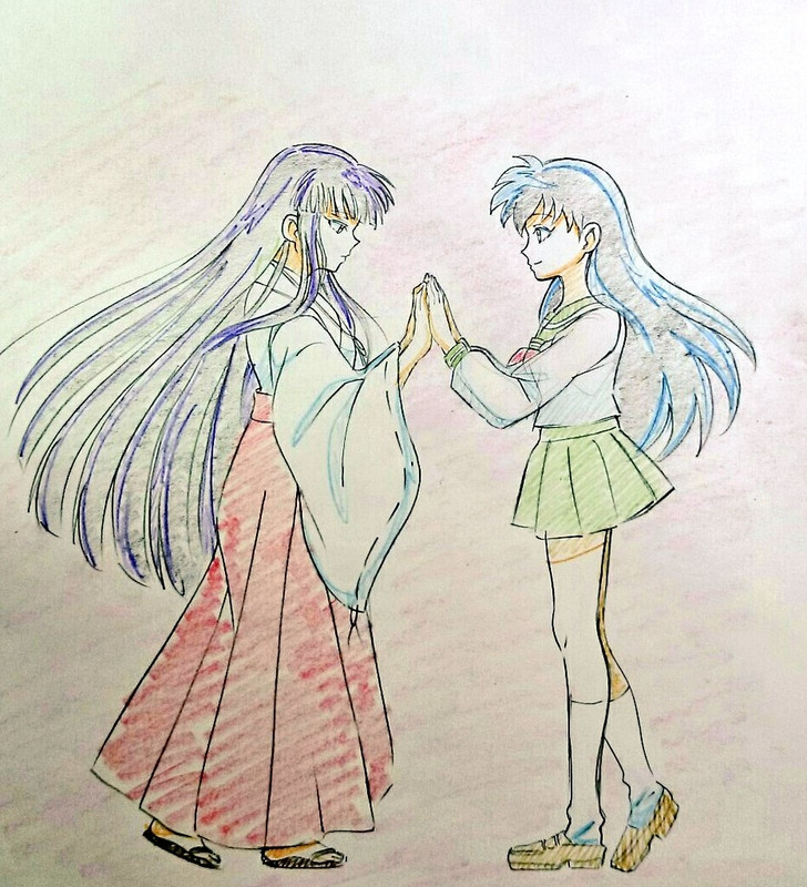 Hình vẽ Kikyou, Kagome, Sango bộ Inuyasha - Page 17 63294076_p3_master1200