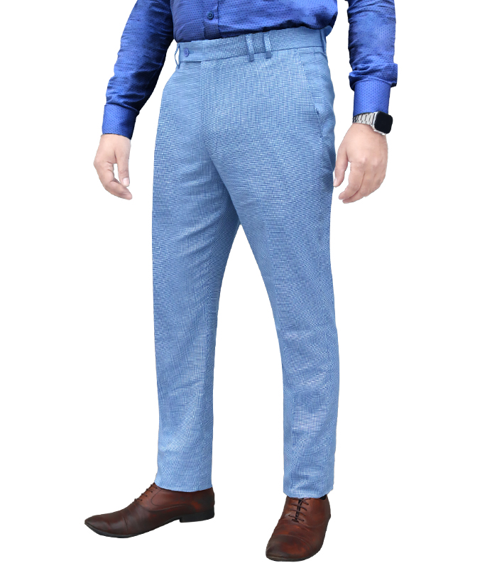 Men’s Formal Trouser: 52. NAVY DESIGN