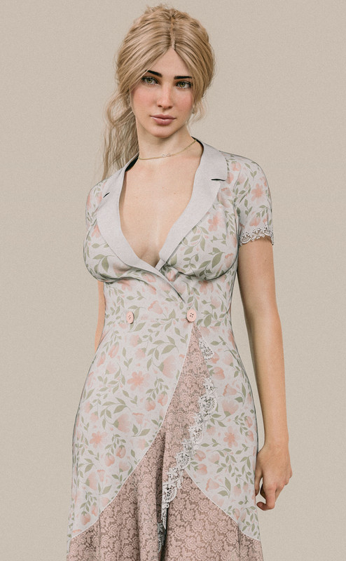 Elina Character Morph for Genesis 8 Female