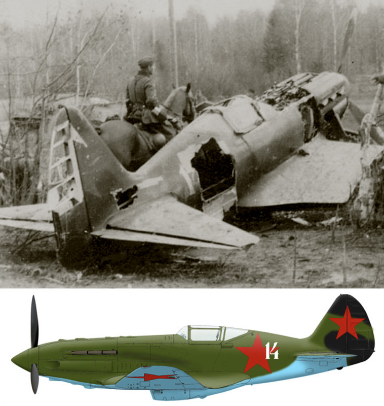 Mikoyan-Gurevich-MiG-3-unknown-IAP-White-14-abandoned-1942-03