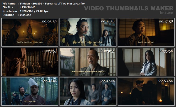 Shōgun - S01E02 - Servants of Two Masters.mkv