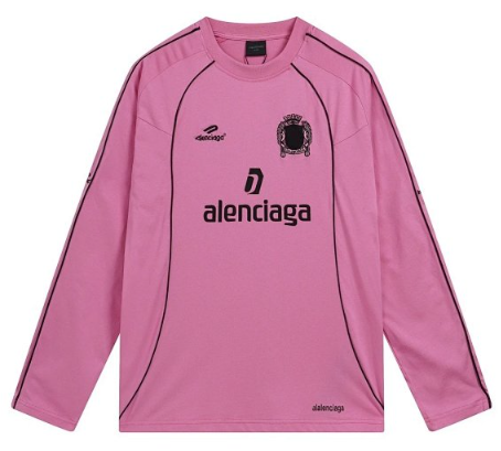 Balenciaga Camiseta de Fútbol Manga Larga