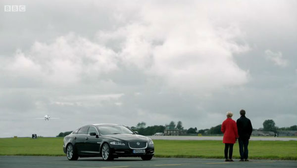 Sherlock Departing in Jet