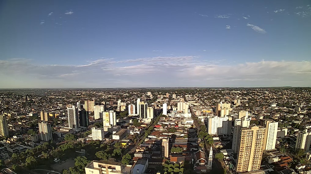 Campo Grande nesta manhã de quinta-feira
