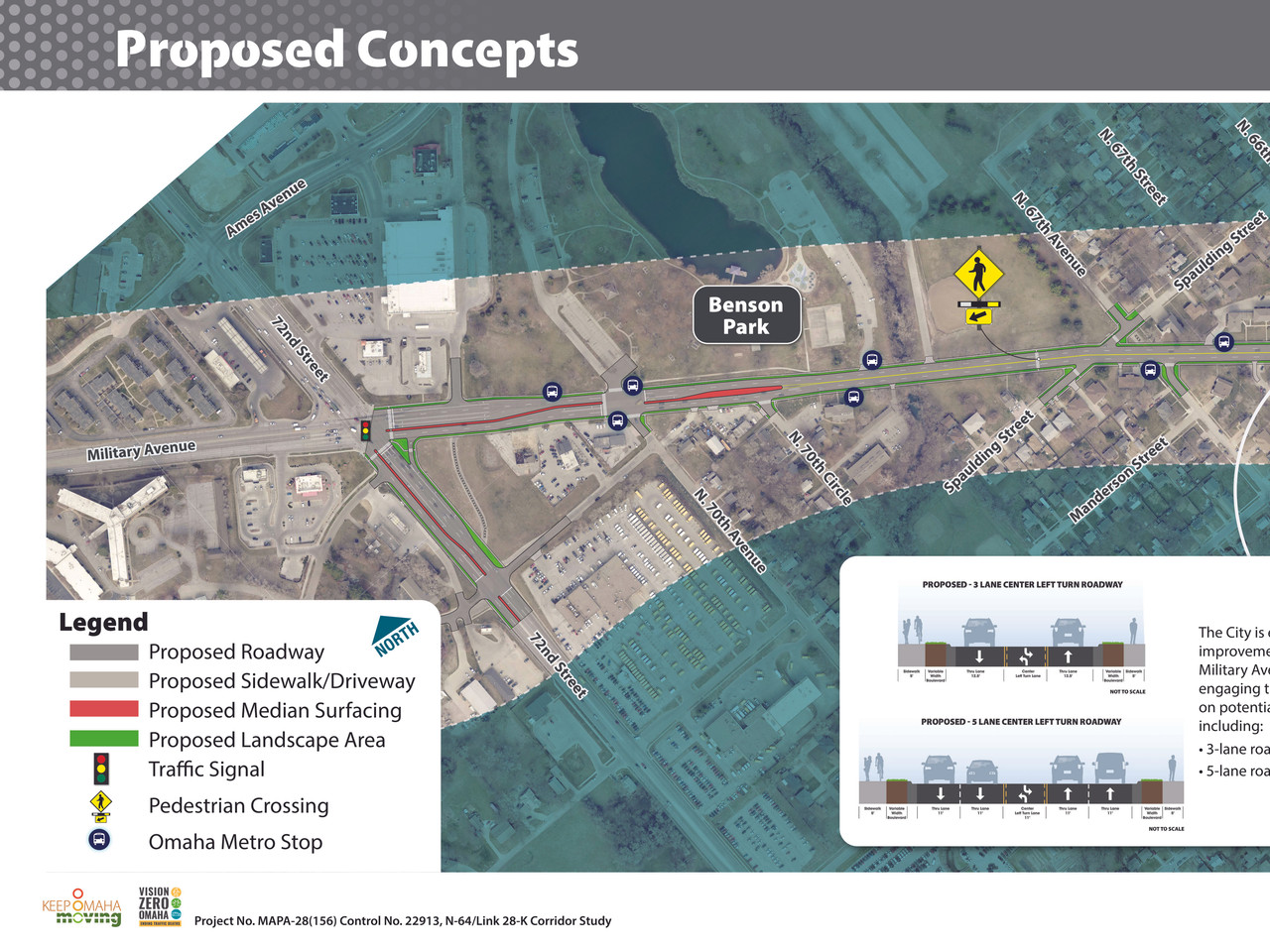 01 OPW54487 RECOMMENDED CORRIDOR DESIGN Start of Project 63rd Street 06 WEB 0
