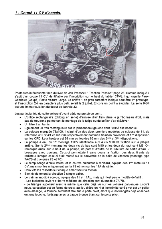 Prototypes 11 CV 1