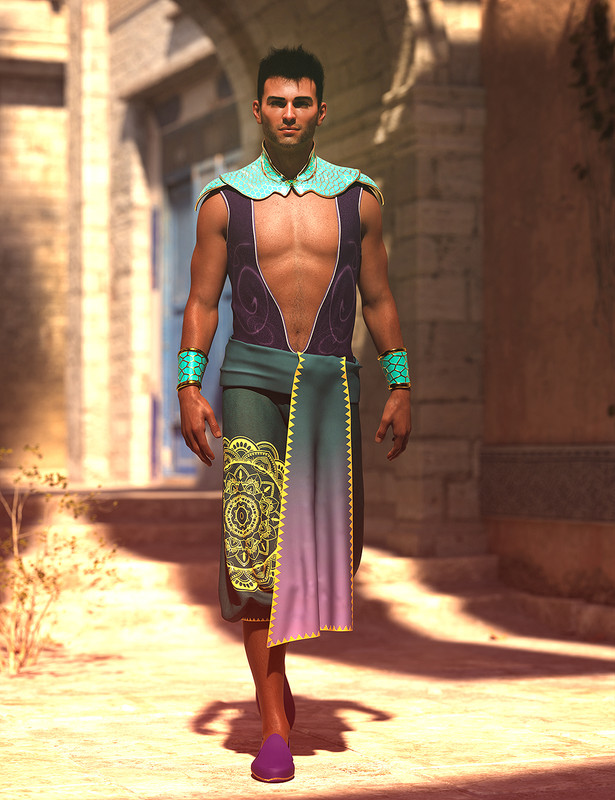 dForce Fantasy Rogue Outfit for Genesis 8 and 8.1 Males dForce Fantasy Rogue Outfit for Genesis 8 and 8.1 Males