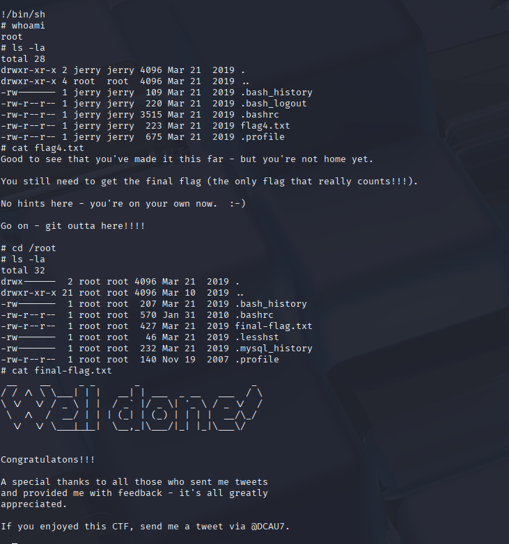 Step 1.1 Screenshot