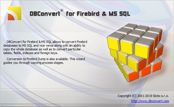 DBConvert for Firebird and MSSQL 2.1.6. DBConvert for Firebird and MSSQL 2.1.6.