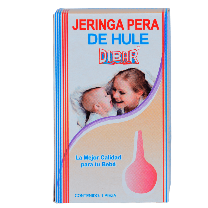 MYB DIBAR JERINGA PERA DE HULE APL3X2     7501868950023