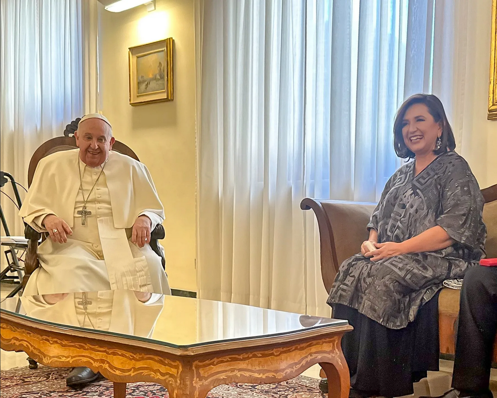 El Papa Francisco me deseó suerte: Xóchitl Gálvez