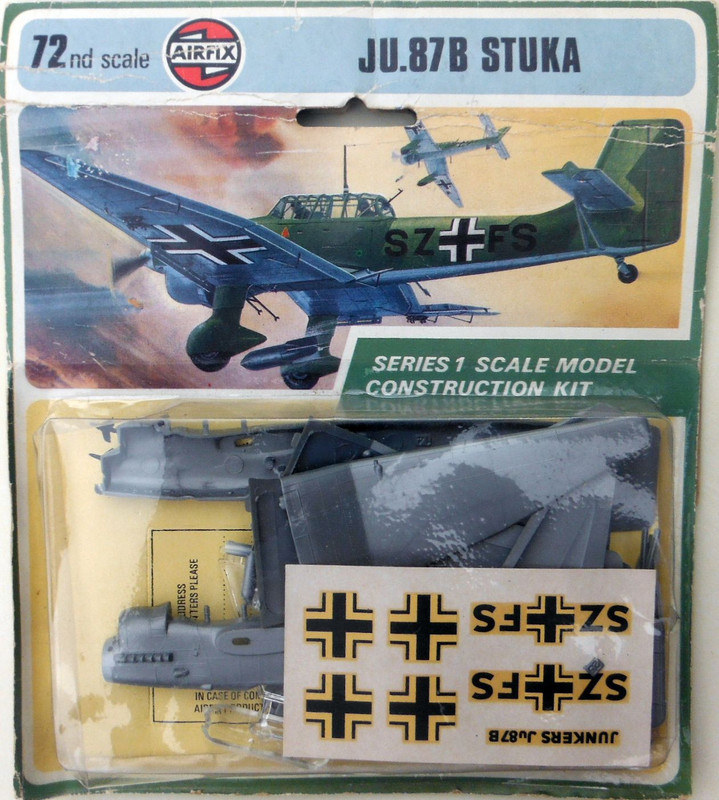 Airfix 72 Junkers Ju 87B Stuka (01011-3)