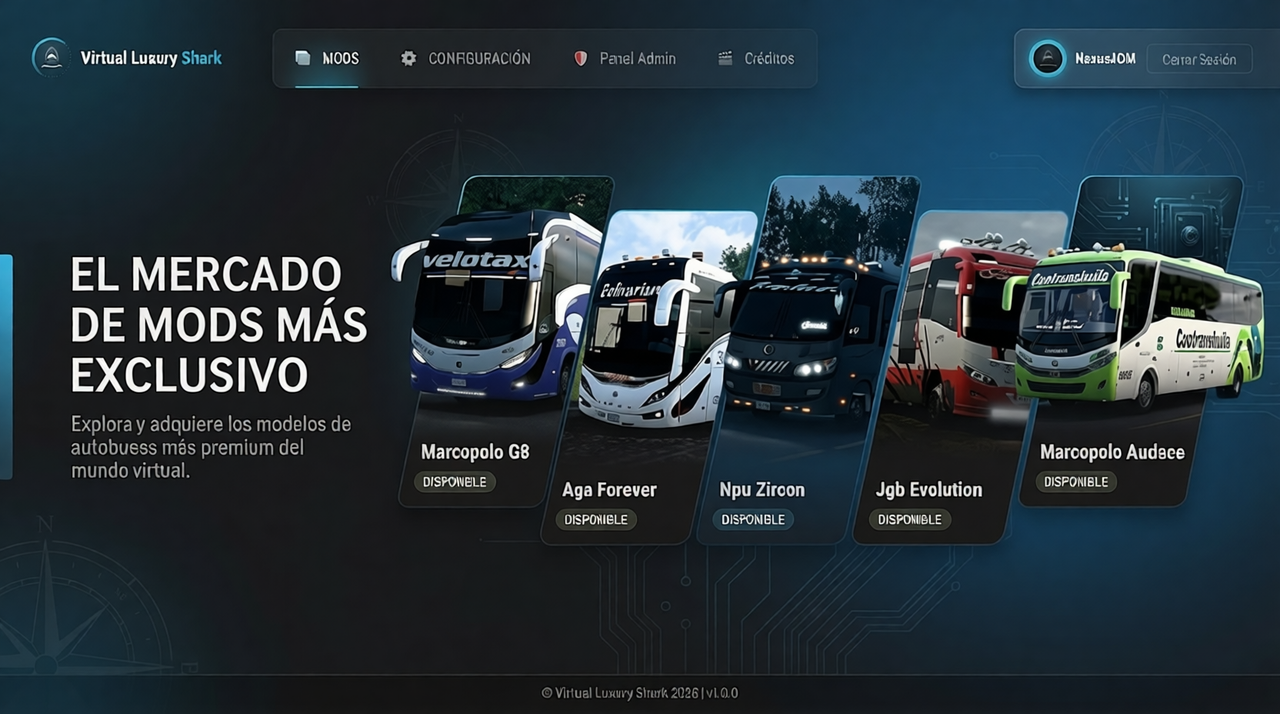 Launcher Virtual Luxury Sharks