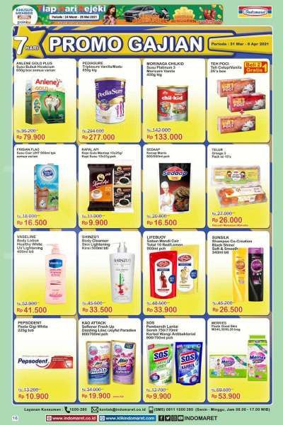 Promo Indomaret 31 Maret 2021 - 6 April 2021
