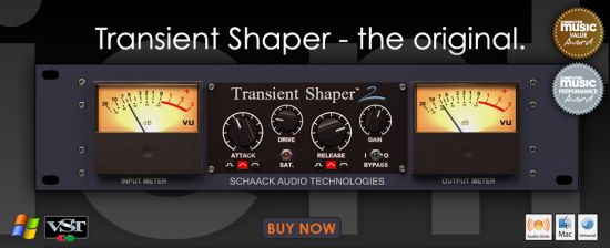 Schaack Audio Technologies Transient Shaper 2.6.0