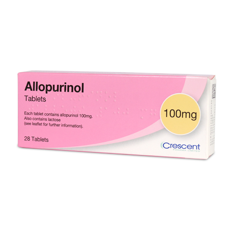 Allopurinol Tablets 100Mg * 28`S 