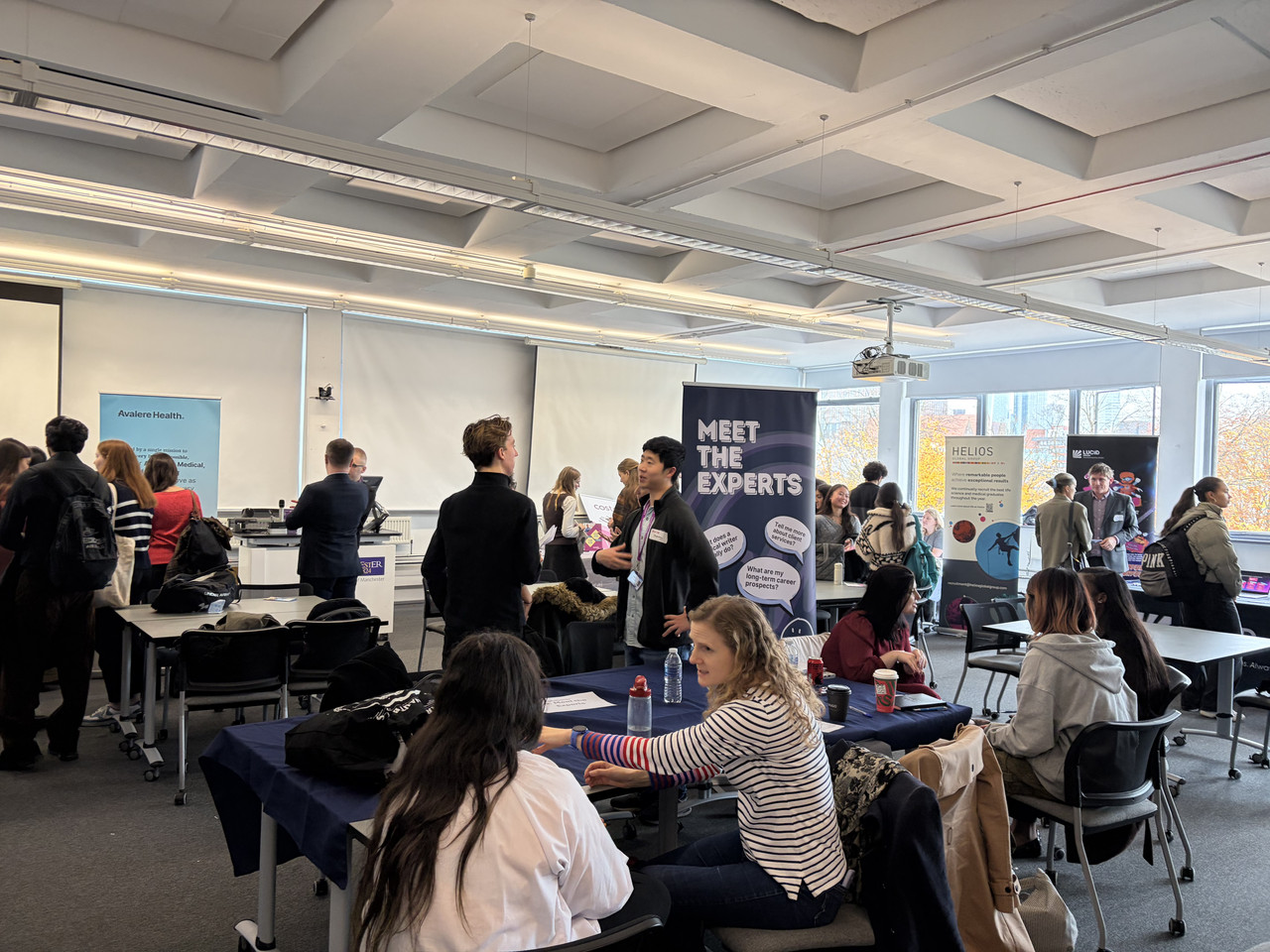 pobl at a MedComms.Jobs careers event