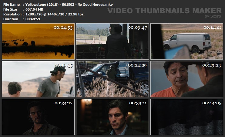 Yellowstone (2018) - S01E03 - No Good Horses.mkv