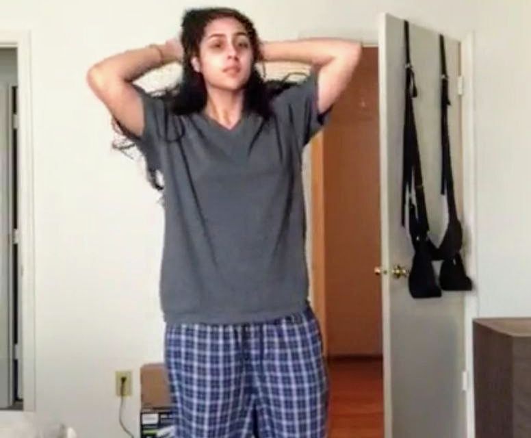 Hot punjabi girl naked video and rubbing her boob and pssy closeup