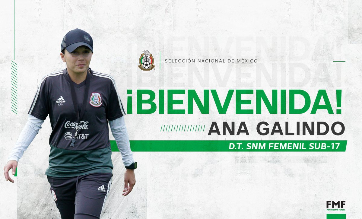 Ana Galindo, primera mujer en dirigir Selección Mexicana Varonil
