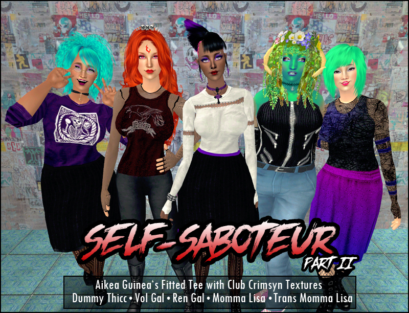 Self-Saboteur tops preview