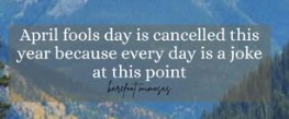 April Fool Cancel