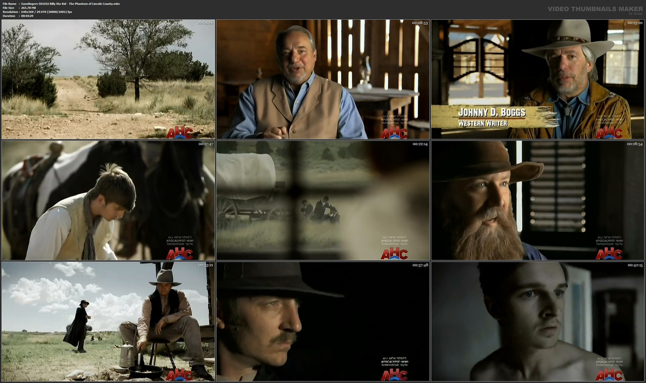 Gunslingers S01E02 Billy the Kid - The Phantom of Lincoln County.mkv
