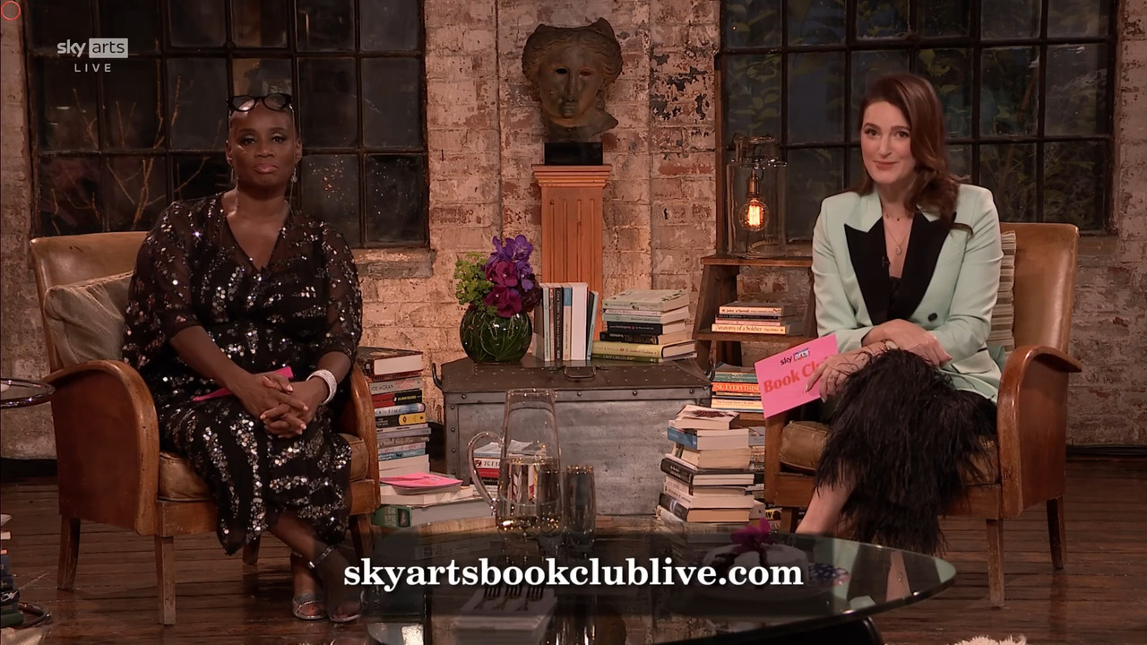 11.22 - 17.00.00 - Sky Arts Book Club Live. Andi Oliver and Elizabeth....ts_snapshot_02.00.38.728