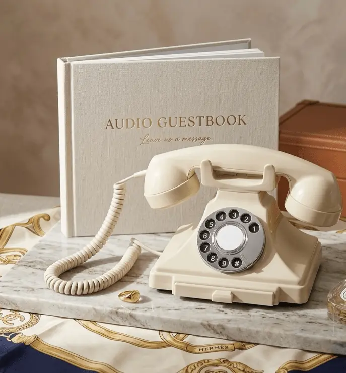 Livre d'or audio blanc location hendaye