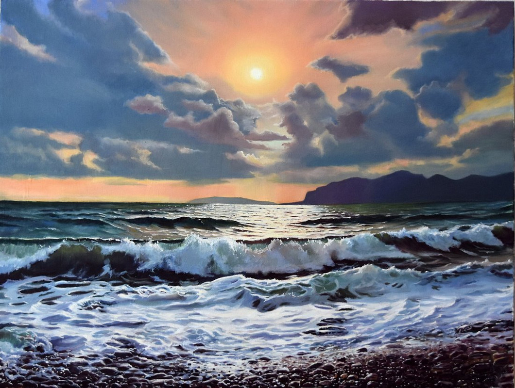 marine-art-painting-sunset-on-the-sea-thumb1920