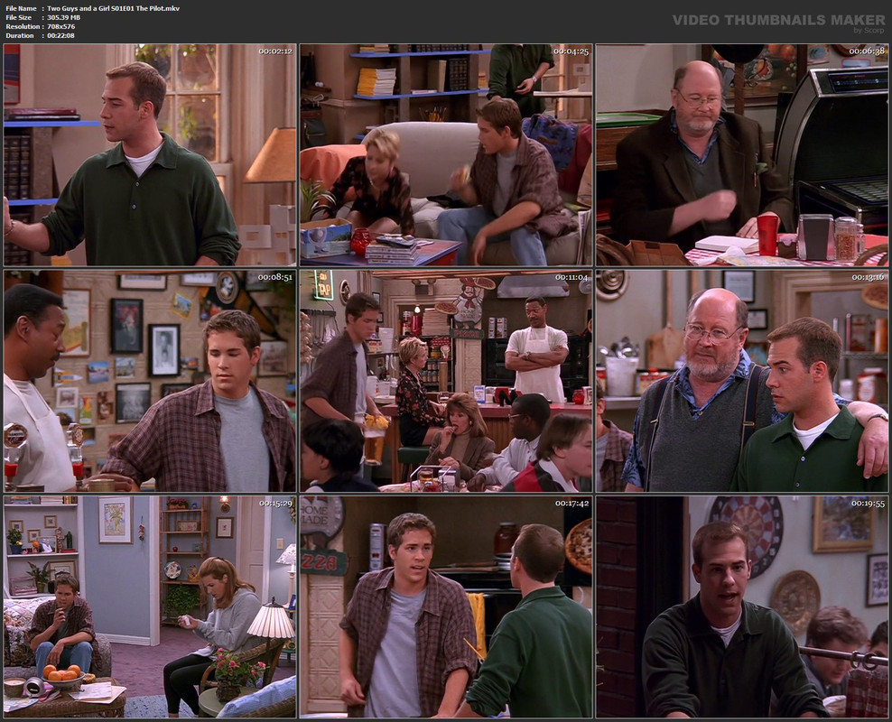 Two Guys and a Girl S01E01 The Pilot.mkv