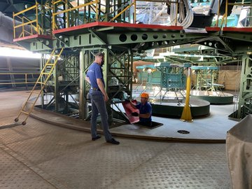 Wartungsplattform Startplatz 31