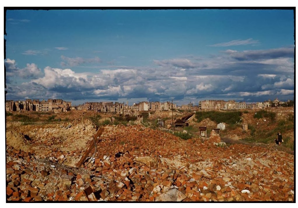 Varsovia en color, agosto 1947