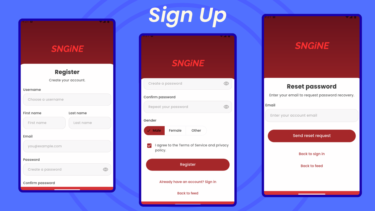 Expeazzy | Flutter Messenger Timeline Mobile App for Sngine