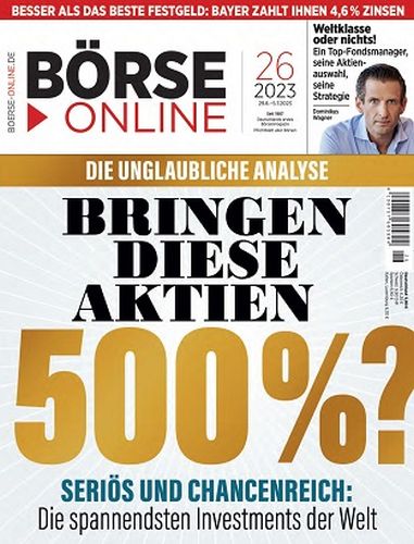 Börse Online Magazin No 26 vom 29  Juni 2023