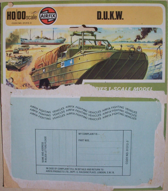 Airfix 76 D.U.K.W. T4 Header