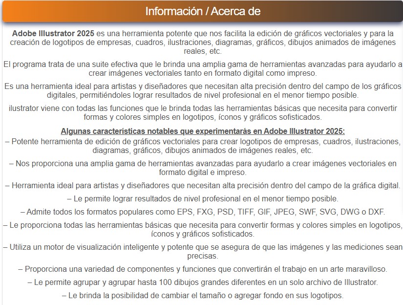 Adobe illustrator descarga gratis diseño grafico vectorial