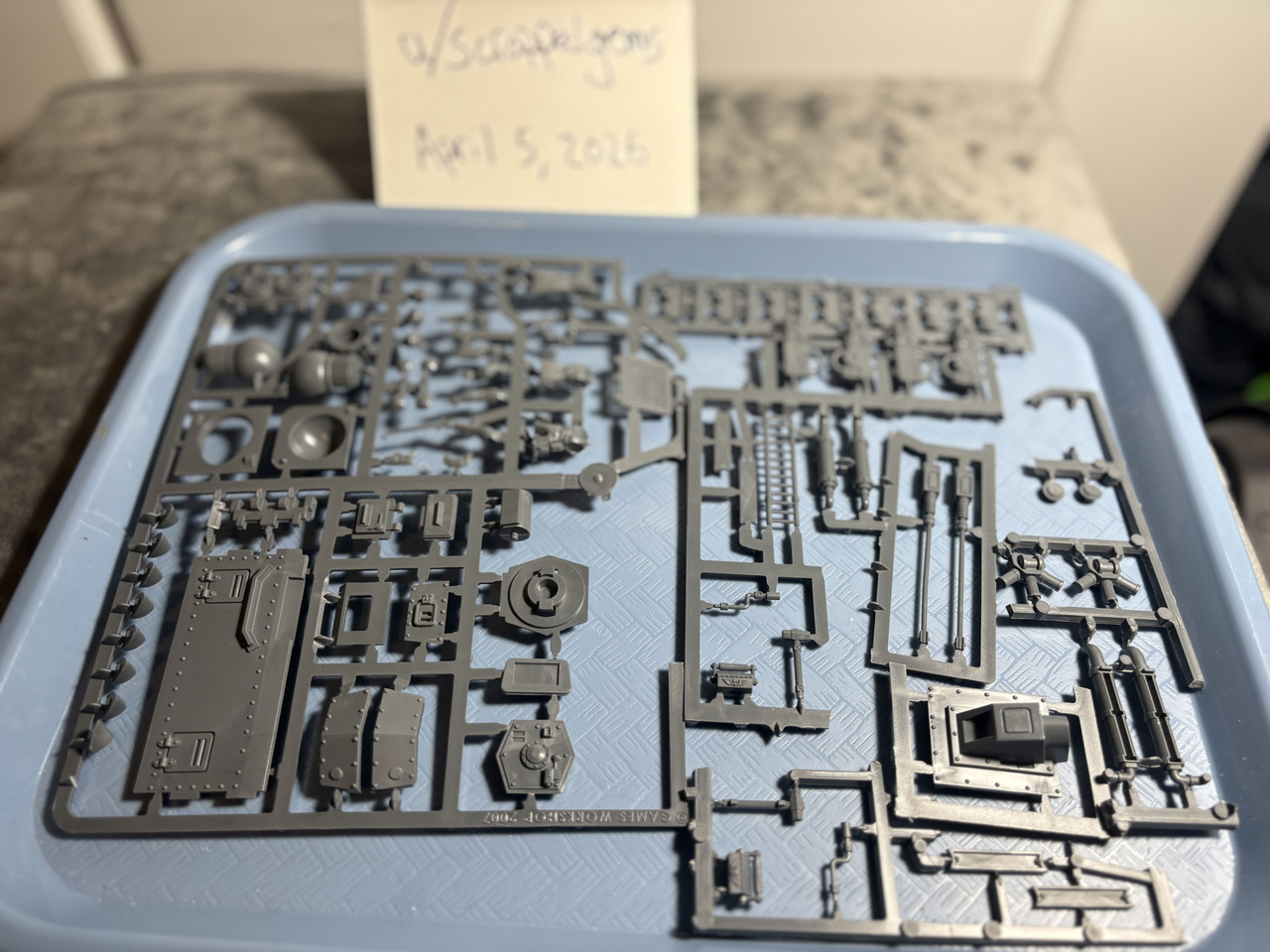 Tank Bits Sprues 14