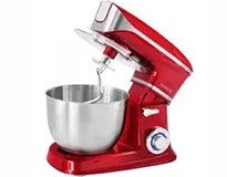 Кухонный тестомес миксер планетарный 6.5л чаша Royalty Line RED 1900 Вт