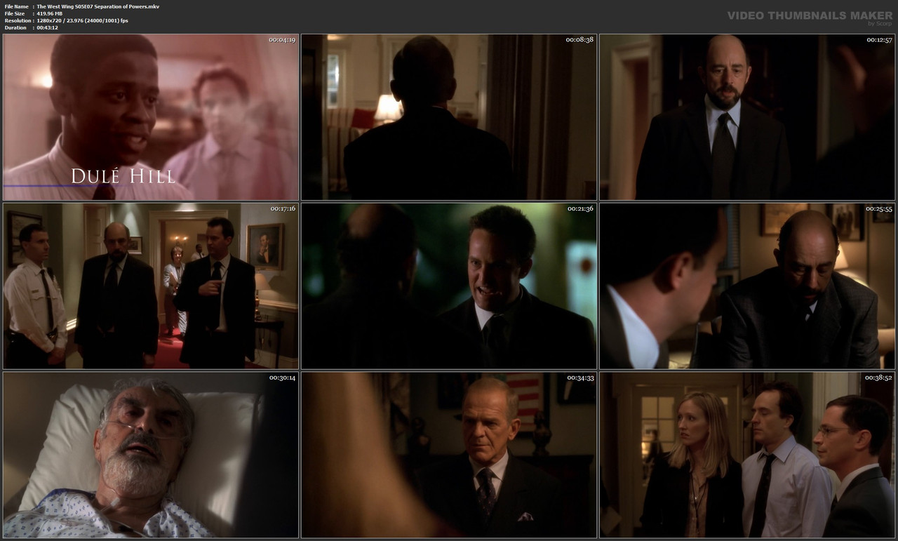 The West Wing S05E07 Separation of Powers.mkv