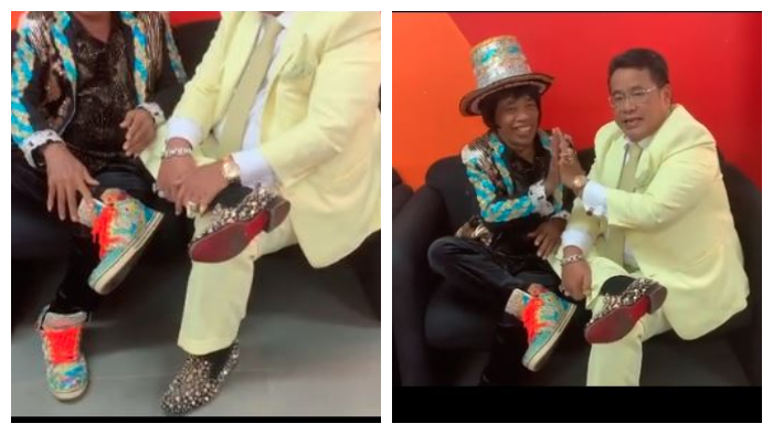 Sepatu pak Tarno Lebih bling-bling daripada milik Hotman Paris